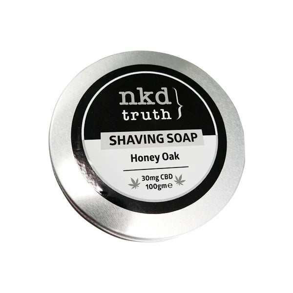 NKD 30mg CBD Speciality Shaving Soap Product 100g