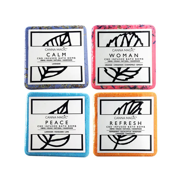 Canna Magic 100mg CBD Bath Bombs Product