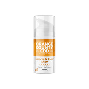 Orange County 2000mg CBD Muscle and Joint Balm Product 100ml
