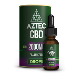 Aztec CBD 2000mg CBD Full Spectrum Hemp Oil CBD Oil 10ml