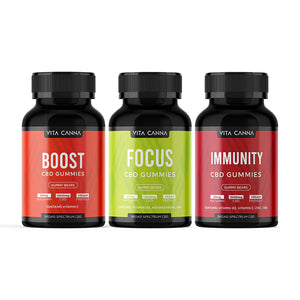 Vita Canna 1500mg CBD Functional CBD Vegan CBD Gummies