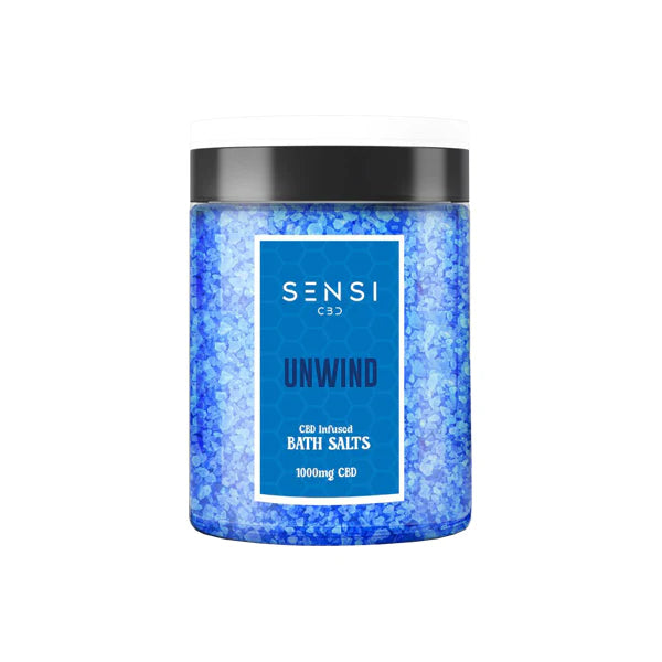 Sensi CBD 1000mg CBD Infused Bath Salts Product 700g