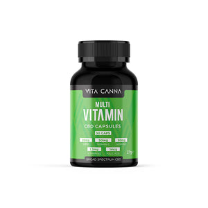Vita Canna 1000mg CBD Broad Spectrum Functional CBD Vegan Capsules 50caps