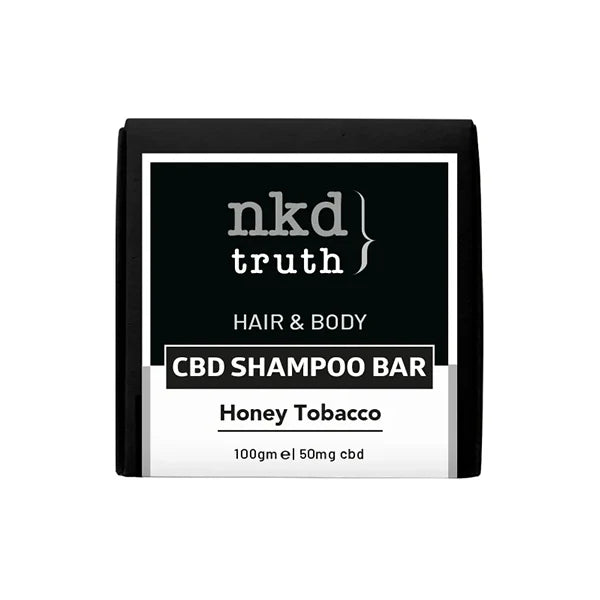 NKD 50mg CBD Speciality Body & Hair Shampoo Bar Product 100g