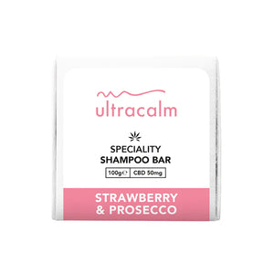Ultracalm 50mg CBD Shampoo Bar Product 100g