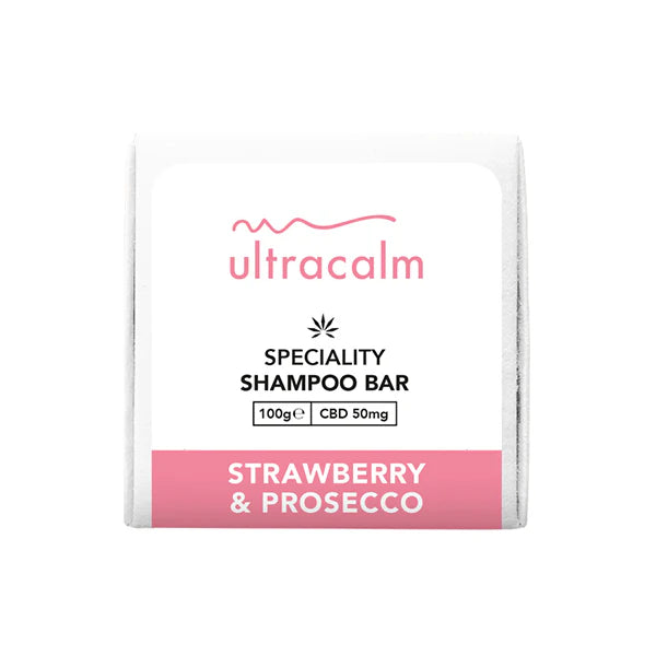 Ultracalm 50mg CBD Shampoo Bar Product 100g