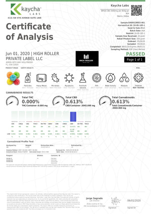 Just CBD 3000mg CBD CBD Gummies 600g