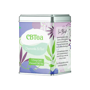 CBTea 125mg CBD Chamomile & Mint Tea Product 50g