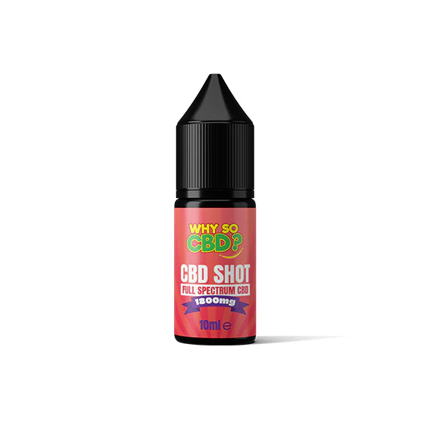 Why So CBD 1800mg CBD Shot Product 10ml