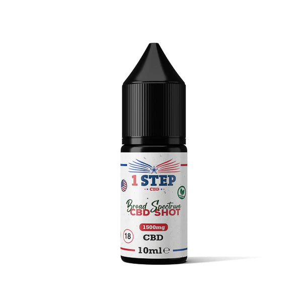 1 Step CBD 1500mg CBD Shot Product 10ml