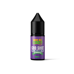 Why So CBD 2400mg CBD Shot Product 10ml