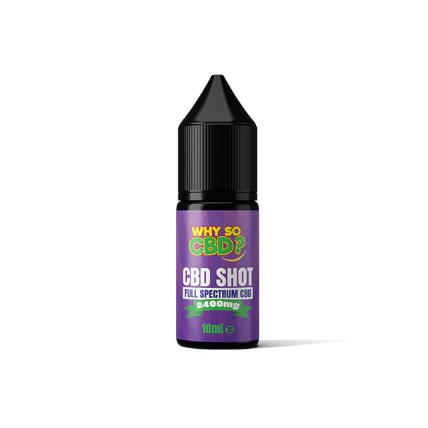 Why So CBD 2400mg CBD Shot Product 10ml