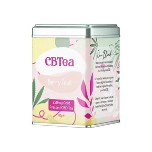 CBTea 250mg CBD Berry Fruit Product 100g
