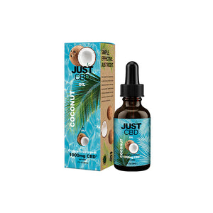 Just CBD 1000mg CBD Coconut CBD Oil 30ml