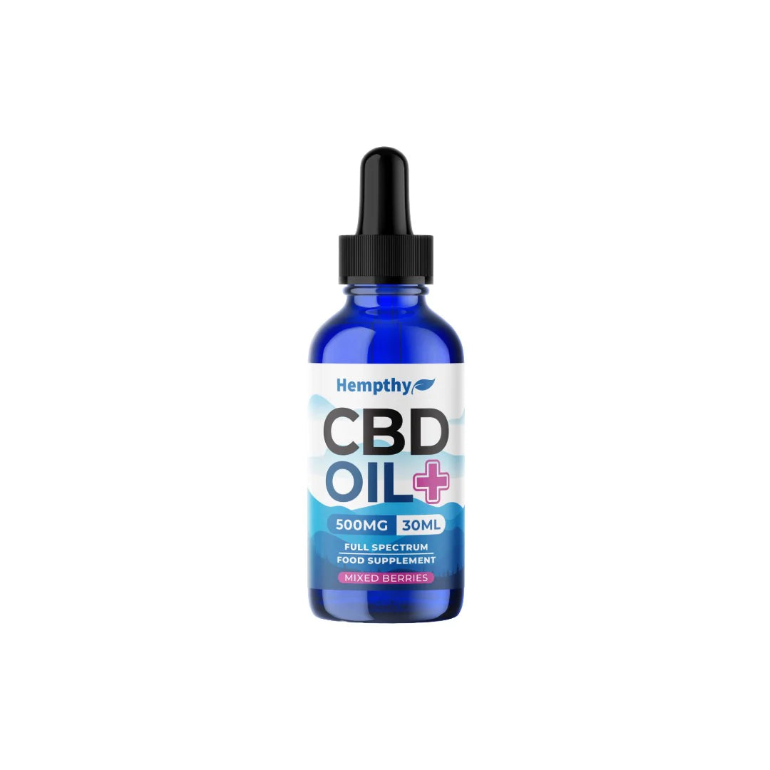 Hempthy 500mg CBD CBD Oil 30ml