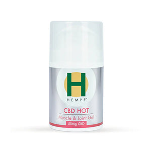 HEMPE 50mg CBD Hot Muscle & Joint Gel Product 50ml