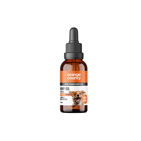 Orange County 30000mg Pet Calming Hemp Seed CBD Oil 30ml