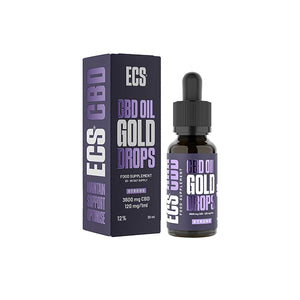 ECS 3600mg CBD Oil CBD Oil 30ml