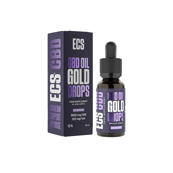 ECS 3600mg CBD Oil CBD Oil 30ml