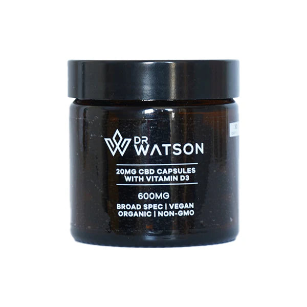 Dr Watson 600mg CBD Capsules 30caps