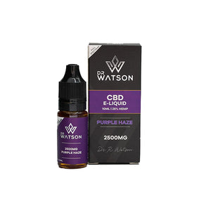 Dr Watson 2500mg CBD Purple Haze E Product 10ml