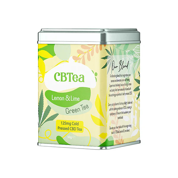 CBTea 125mg CBD Lemon & Lime Product 50g