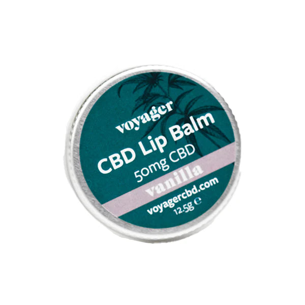 Voyager 50mg CBD Nourish and Protect Lip Balm Product 5g
