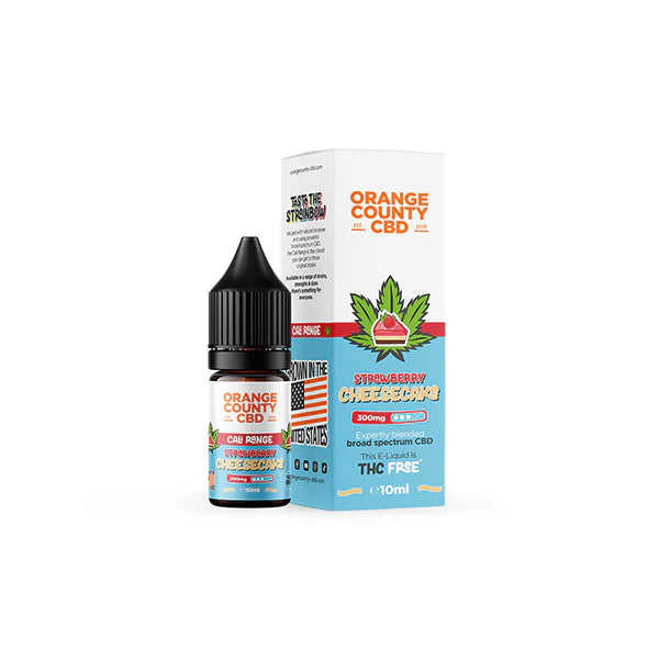 Orange County 300mg CBD Cali Range Product 10ml
