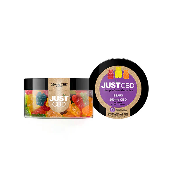 Just CBD 250mg CBD CBD Gummies 88g