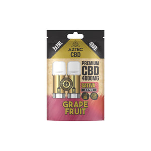 Aztec CBD 4000mg CBD Broad Spectrum CBD Pod 2ml