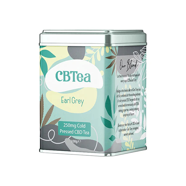 CBTea 250mg CBD Earl Grey Tea Product 100g