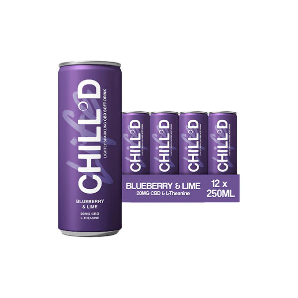 CHILL°D 20mg CBD Sparkling Product 250ml