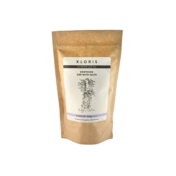 Kloris 1200mg CBD Bath Salts Product 500g