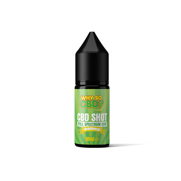 Why So CBD 600mg CBD Shot Product 10ml