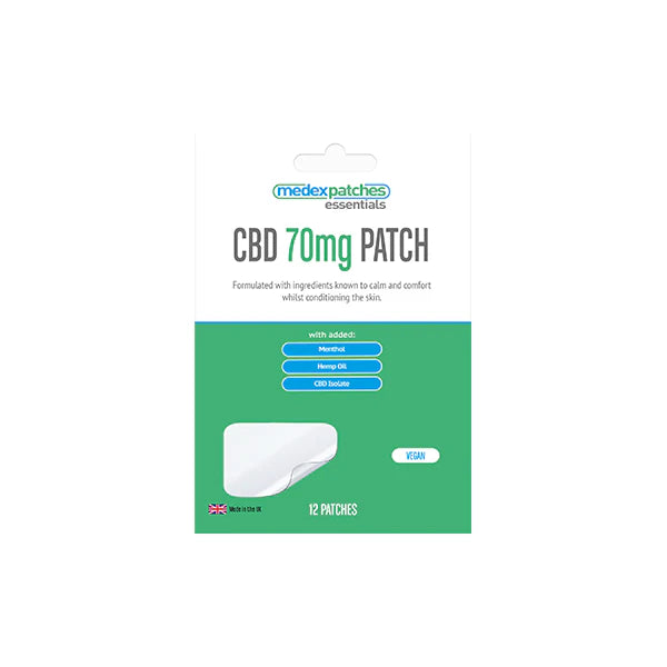 Medex Essentials 70mg CBD Patches Product