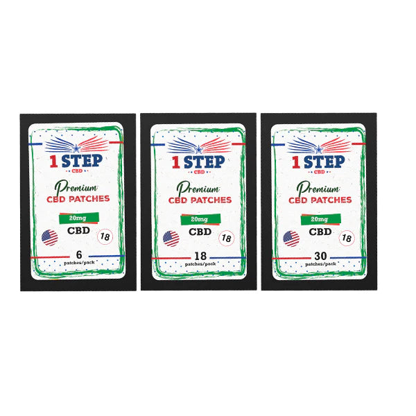 1 Step CBD 20mg CBD Patches Product