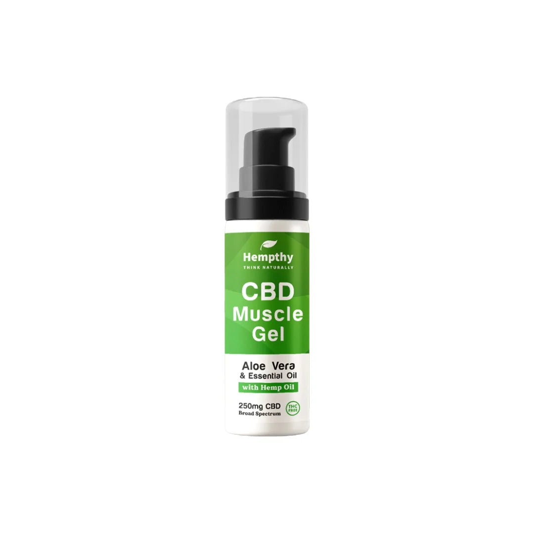Hempthy 250mg CBD Muscle Gel Product 50g