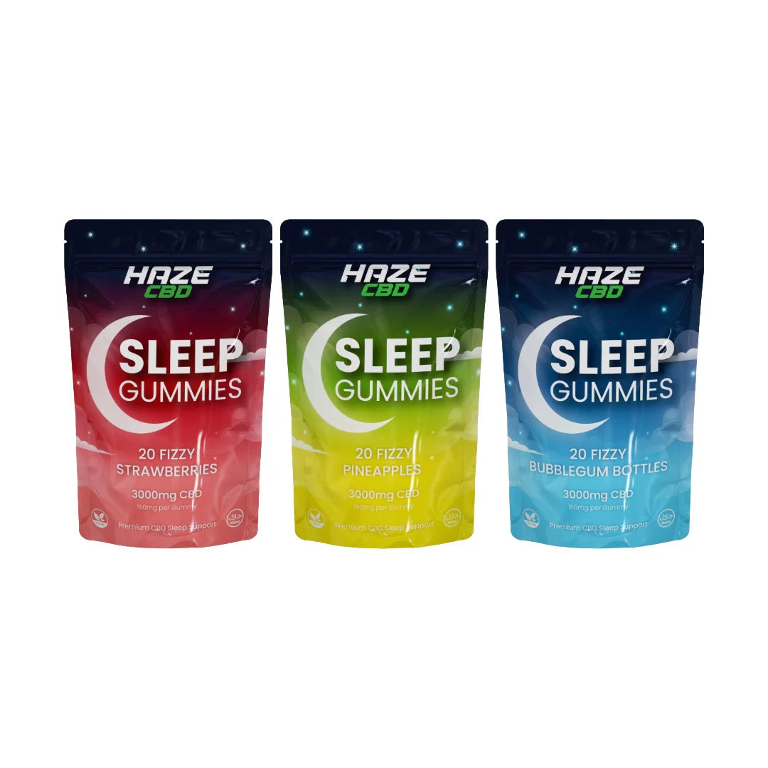Haze 3000mg CBD Haze CBD Sleep Night CBD Gummies 20pcs
