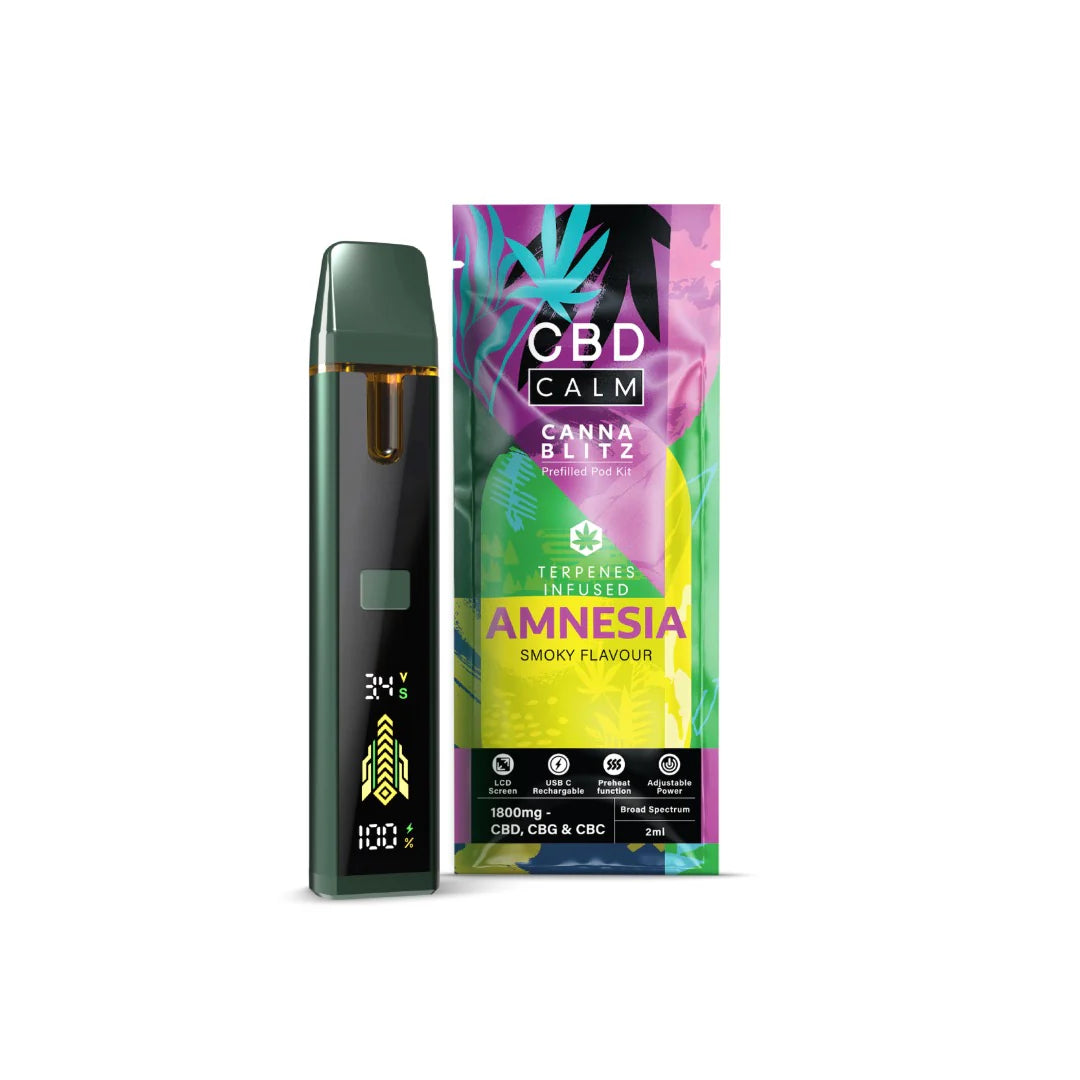 CBD Calm 1800mg CBD Calm CANNABLITZ Vape Kit