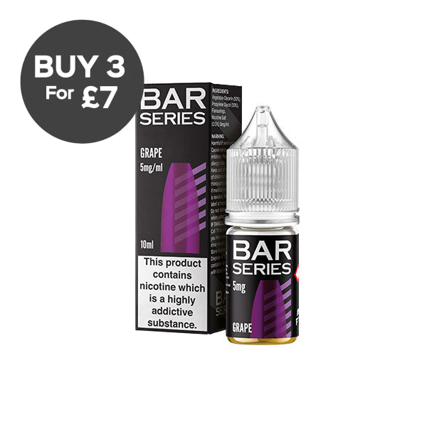 5mg Bar Series 10ml Nic Salts (50VG/50PG) Vaping Products