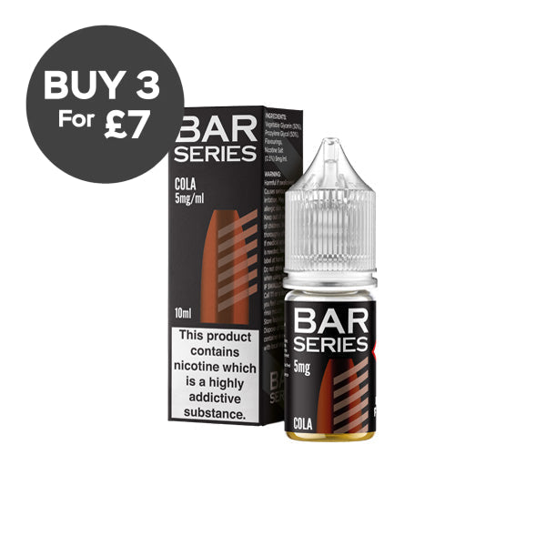 5mg Bar Series 10ml Nic Salts (50VG/50PG) Vaping Products