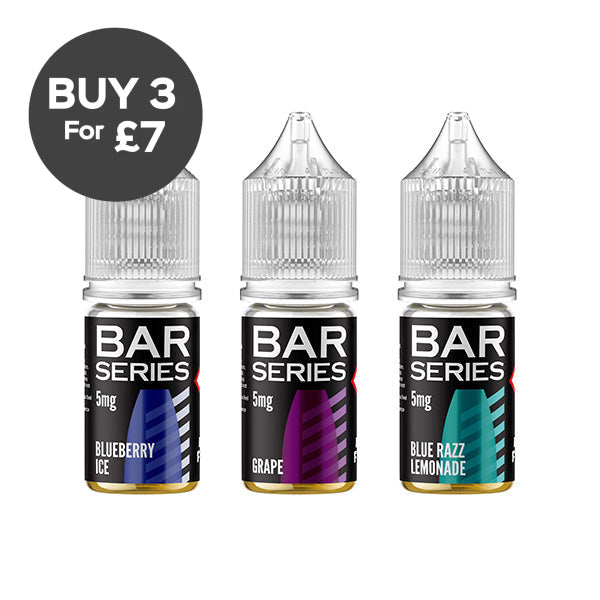 5mg Bar Series 10ml Nic Salts (50VG/50PG) Vaping Products