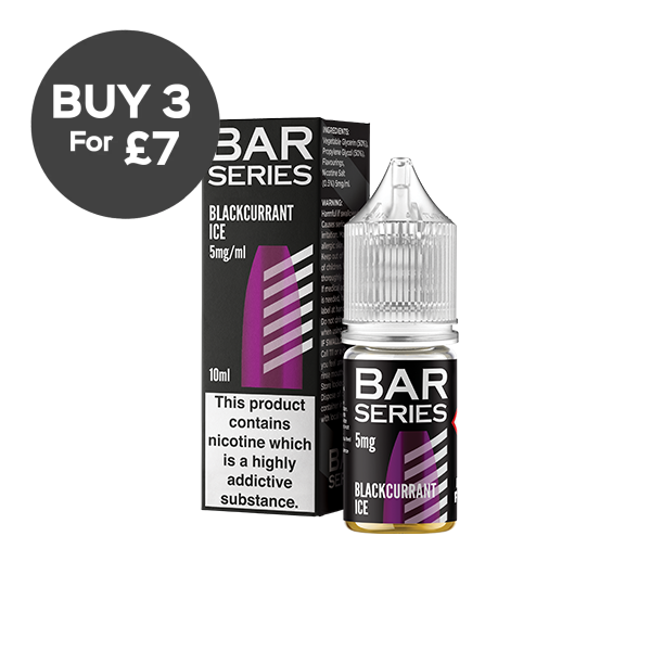 5mg Bar Series 10ml Nic Salts (50VG/50PG) Vaping Products