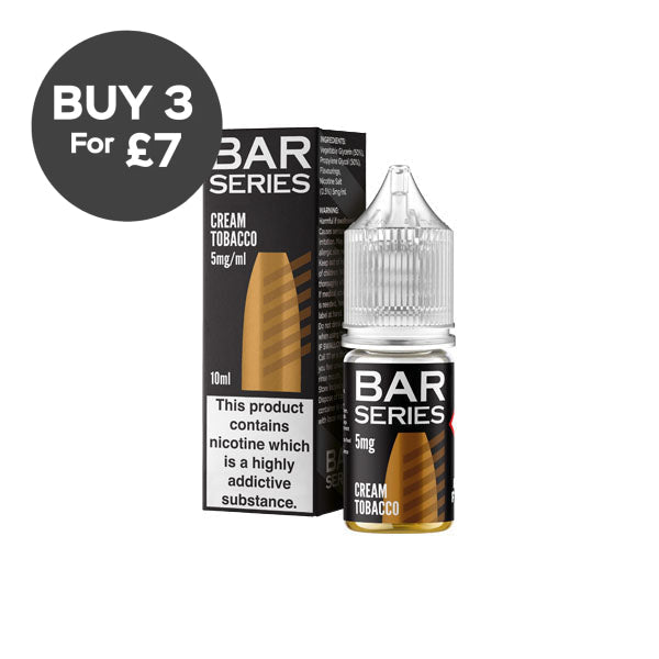 5mg Bar Series 10ml Nic Salts (50VG/50PG) Vaping Products