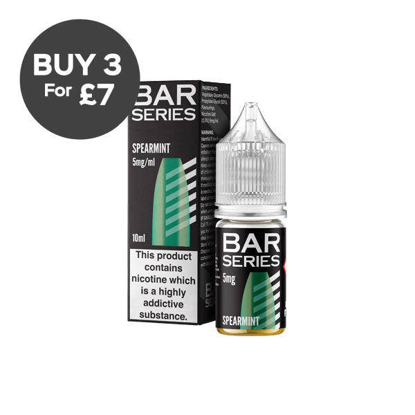 5mg Bar Series 10ml Nic Salts (50VG/50PG) Vaping Products