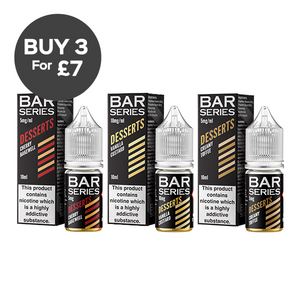 5mg Bar Series Desserts 10ml Nic Salts (50VG/50PG) Vaping Products