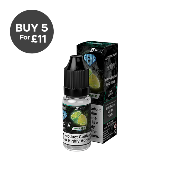 5mg Dr Vapes Gems 10ml Nic Salt (50VG/50PG) Emerald Vaping Products