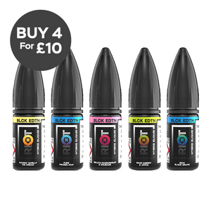 5mg Riot Squad Black Edition V2 Nic Salts 10ml (50VG/50PG) Vaping Products