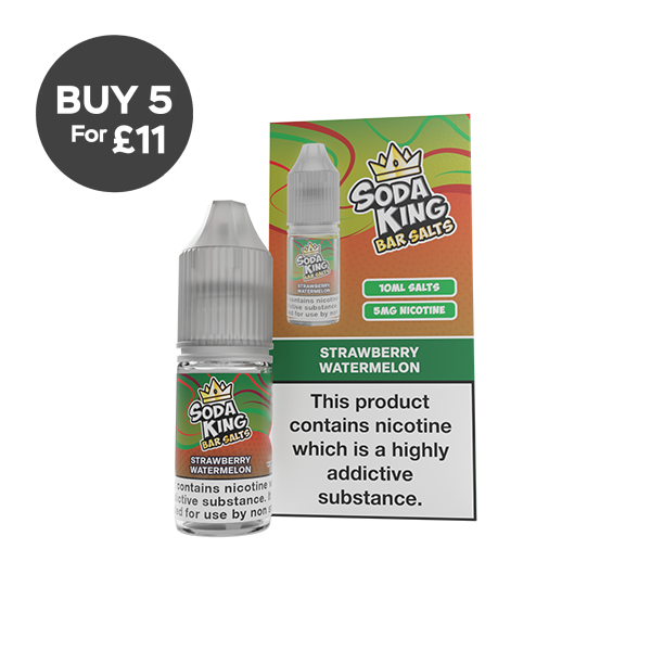 5mg Soda King Bar SALTS 10ml - (50VG/50PG) Vaping Products