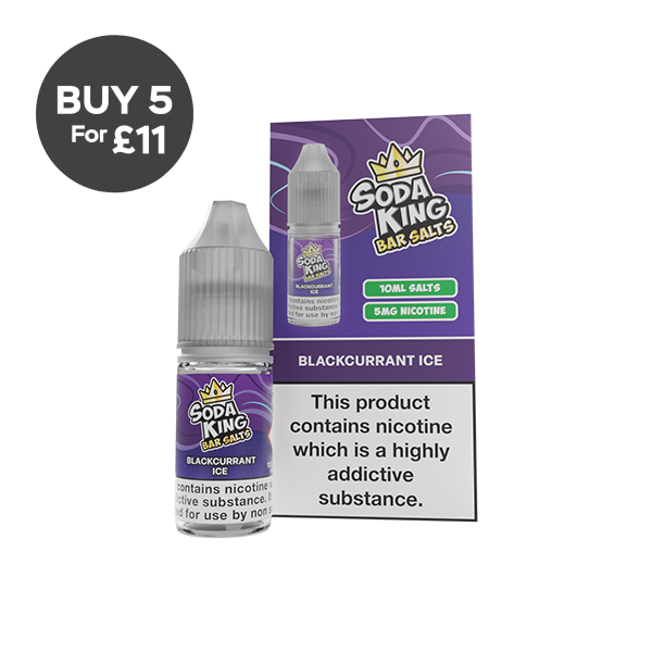 5mg Soda King Bar SALTS 10ml - (50VG/50PG) Vaping Products